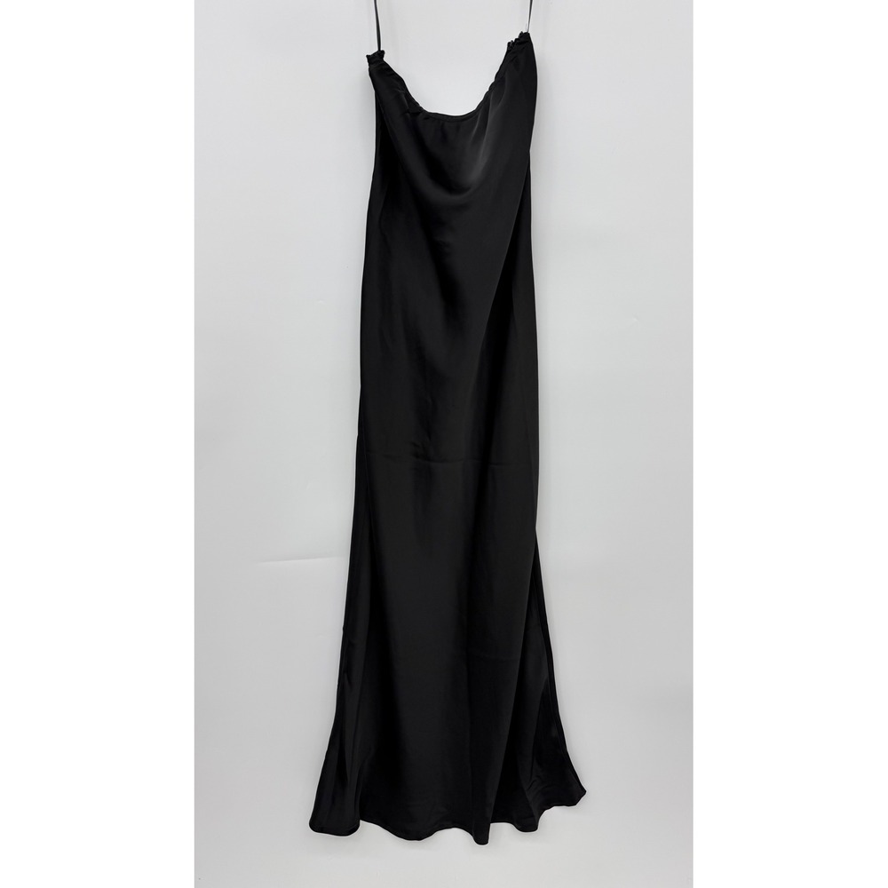 Princess Polly Marlisa Strapless Maxi Dress Formal Evening Women US 8 Black - Picture 9 of 10